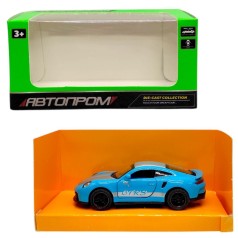 Машинка металлическая "АВТОПРОМ. PORSCHE" (ГОЛУБОЙ)