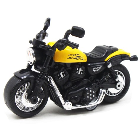 Мотоцикл инерционный "Modern City", желтый