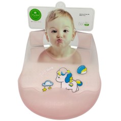 СИЛІКОНОВИЙ СЛЮНЯВЧИК (РОЖЕВИЙ) ПОНІ