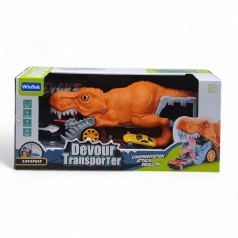 Трейлер с машинками Динозавр