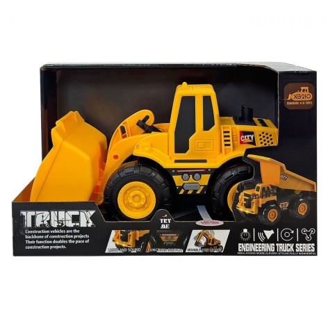 Машина стройтехника,батар.,свет,звук,в короб.19,5*11,5*10 см.