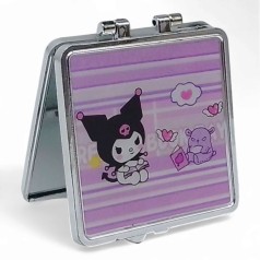Зеркало двухстороннее "Аниме Kuromi", 6 см