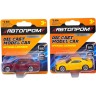 Машина металлическая АВТОПРОМ, 1:64, микс видов (планшет 10*3,5*12 см)