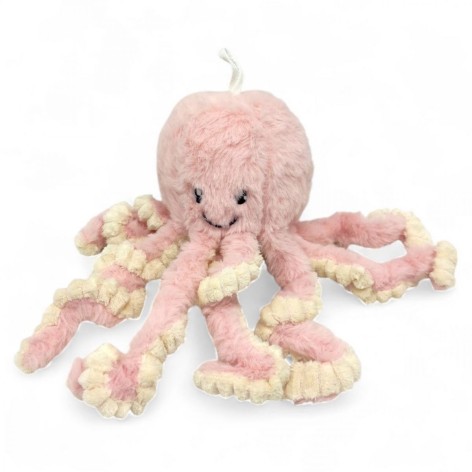 Мягкие игрушки Осьминог 26 см (Розовый)
