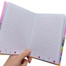 Блокнот дитячий на замочку 178x133 mm, 70g, 56 л, Єдиноріг