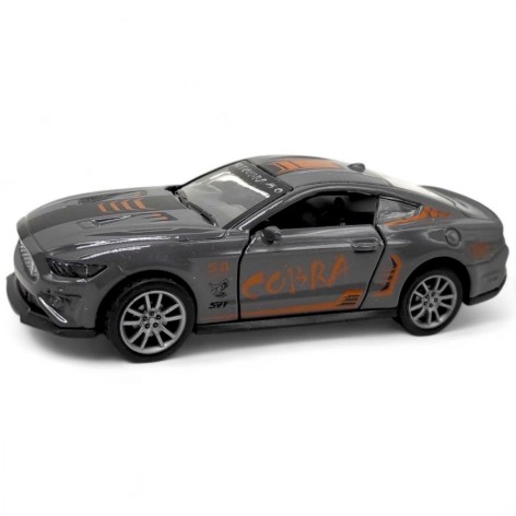 Машина металева "Автопром. Ford mustang: COBRA", сіра