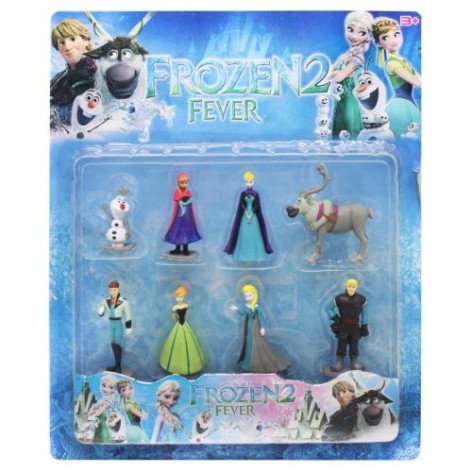 Уцінка. Фігурки-персонажі "Frozen" - не правильне фарбування на обличчі, не збігається з контурами