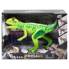 Стреляющий динозавр, зеленый