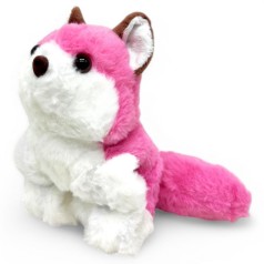 М’яка іграшка-браслет "Лисиця" (рожева)