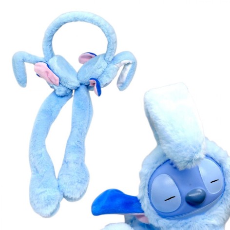 Мягкие ушки "Stitch" для детей (ГОЛУБОЙ)