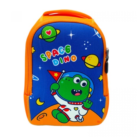 Рюкзак одно отделение, 26 см, в пакете (Оранжевый)