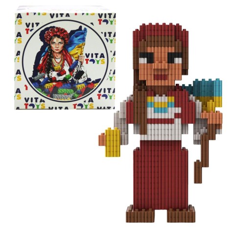 Конструктор "Pixel Heroes: Защитница", 410 дет.