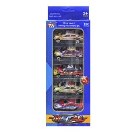 Набір металевих машинок