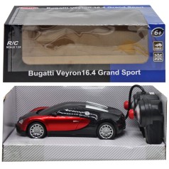 Машинка на радиоуправлении "Bugatti Veyron" (красная)