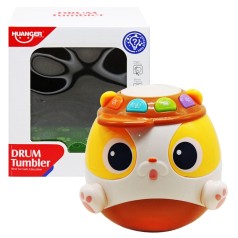 Музыкальная игрушка-неваляшка "Щенок" (коричневый)
