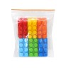 Конструктор "Mini Blocks" 6 кольорів (6*3 см), Tigres