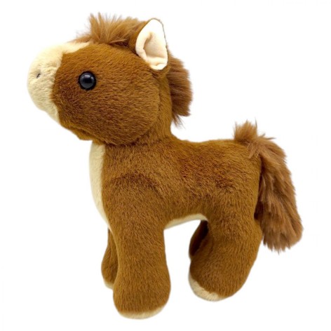 Мягкая игрушка "Лошадка Сеня" (высота - 28 см)