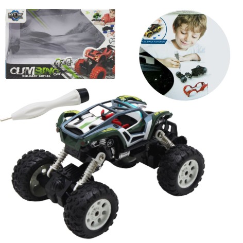 Машинка металопластикова, зелений