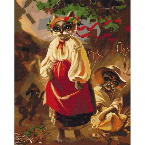 Картина за номерами "Котерина ©Маріанна Пащук"