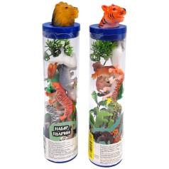 НАБОР ЖИВОТНЫХ В КОЛБЕ (ДИКИЕ ЖИВОТНЫЕ)