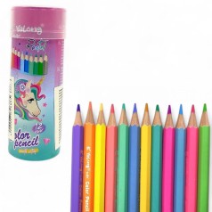 Карандаши в тубусе (12 штук)