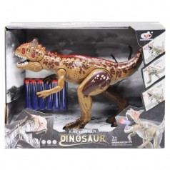 Стріляючий динозавр, коричневий