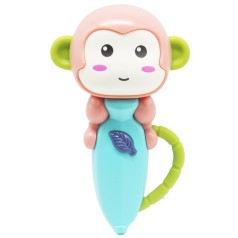 Интерактивная игрушка "Обезьянка" (бирюзовый)