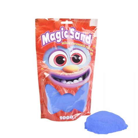 Кинетический песок "Magic sand" синий, 1 кг
