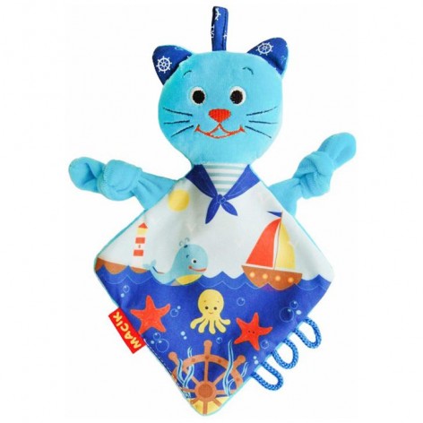 Игрушка обнимашка "Кот моряк"