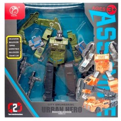 Робот "Urban Hero" стройтехника (ЗЕЛЕНЫЙ)
