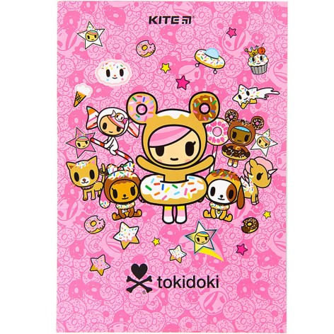 Блокнот-планшет "TokiDoki" рожевий, 50 стор.