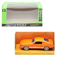 Машинка "Автопром", оранжевая