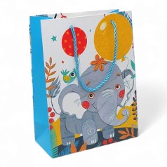 Пакет 24 х 8 х 18 см СЛОНЕНЯТКО