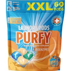 Средство для стирки "Purfy" 60 капсул по 19 г