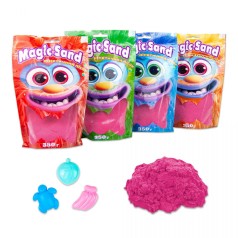 Кінетичний пісок "Magic sand" (350 г) рожевий