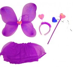 Карнавальный костюм "Набор бабочки" (фиолетовый)