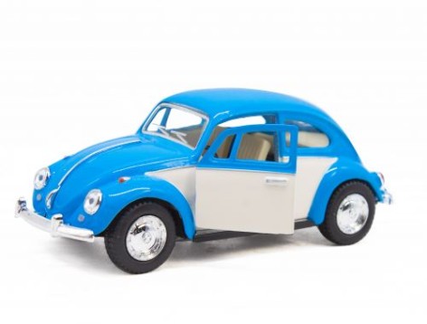 Машина метал KINSMART синій