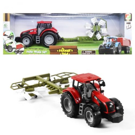 Ігровий набір "Farm Truck set", червоний