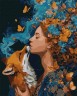 Картина по номерам - Оранжевый дух осени с красками металлик extra 40х50