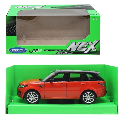 Машина металл Range Rover Sport 1:24 терракотовая