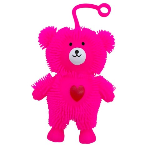 СИЛИКОНОВАЯ СВИТЯШКА МИШКА 12 СМ. (РОЗОВЫЙ)