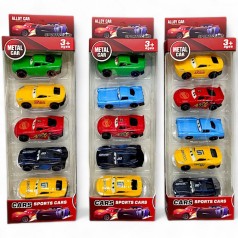Набір металевих модельок "Тачки" 5 шт (мікс видів)