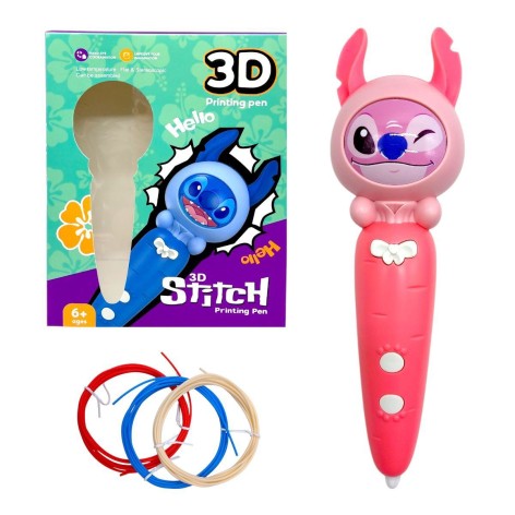 3D ручка Стіч (РОЖЕВИЙ)
