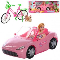Игровой набор с куклой и транспортом "Cutie Holiday"