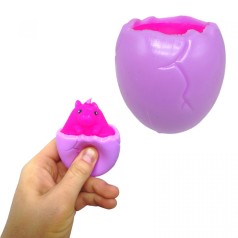 Игрушка-антистресс "Единорог в яйце" (сиреневый)