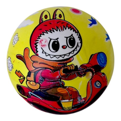 Мяч резиновый, 9", 60 грамм (микс видов)