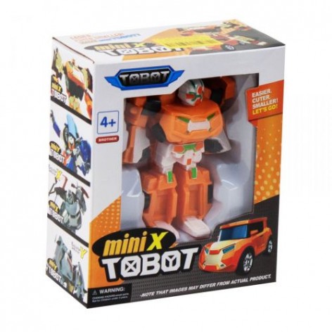 Уценка. Фигурка "Tobot mini X" (оранжевый) - надорвана коробка