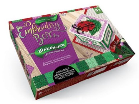 Набір для творчості "Скринька Embroidery Box: Lady Bug"
