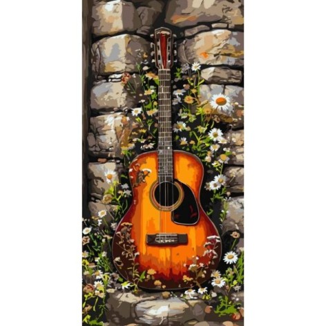 Картина за номерами "Мелодія літа" 40*80 см