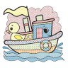 Розмальовка "Водні розмальовки. Кораблики" (рус)